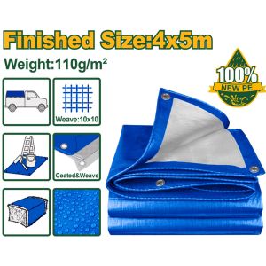LONA IMPERMEABLE DE POLIETILENO: 4X5M - Vista 1