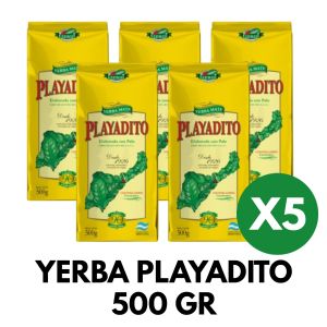 YERBA PLAYADITO 500 GR X 5 UNIDADES - Vista 1