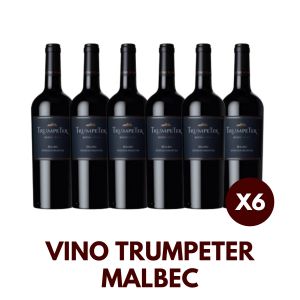 VINO TRUMPETER MALBEC 750 CC X 6 BOTELLAS - Vista 1