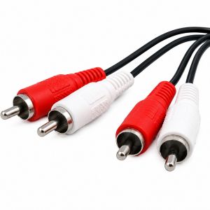 CABLE 2 RCA PLUG A 2 RCA PLUG  0.90 MTS - Vista 1