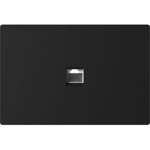 CONECTOR DE RED MILAN NEGRO MACROLED, RJ45