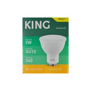 LAMPARA DICROICA LED 5W GU10 KING - Vista 4