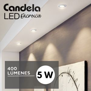 LAMPARA LED DICROICA 5W GU10 CANDELA - Vista 8