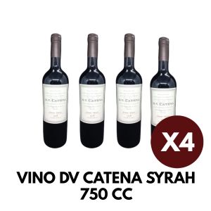 VINO DV CATENA SYRAH 750 CC X 4 - Vista 1