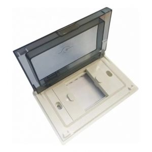 TAPA BASTIDOR PARA INTEMPERIE 4 MODULO IP55 BLANCO CAMBRE 6993 - Vista 1