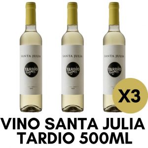 VINO SANTA JULIA TARDIO 500 CC X3 UNIDADES  - Vista 1