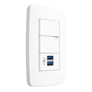 SET ARMADO LINEA DUNA 1 USB DOBLE 2 A + 1 PUNTO EXULTT - Vista 2