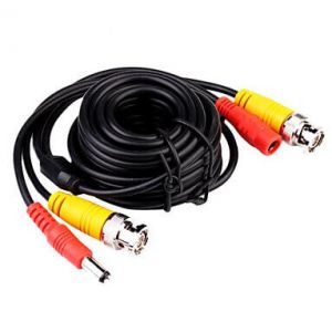 CABLE PARA CAMARAS RG58 BNC + ALIMENTACION 20 MTS SIN AUDIO PRONEXT