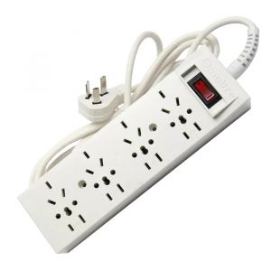 ZAPATILLA 4 TOMAS MULTINORMA 10A CABLE 3MTS BLANCA CAMBRE