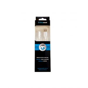 CABLE USB A LIGHTING (IPHONE) 1 METROS - Vista 1