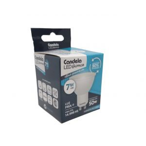 LAMPARA LED DICROICA 7W GU10 CANDELA - Vista 2