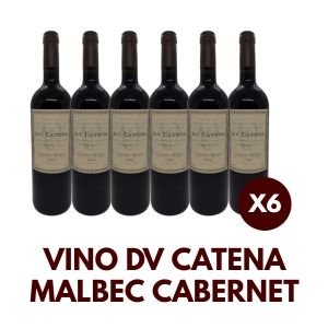 VINO DV CATENA MALBEC CABERNET 750 CC X 6 BOTELLAS - Vista 1