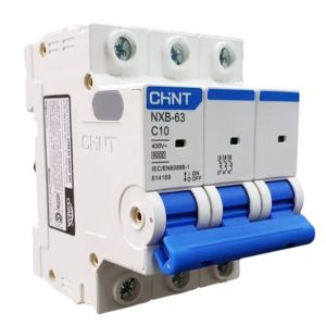 LLAVE TERMICA TRIPOLAR 3X10A 6KA CURVA C CHINT - Vista 1