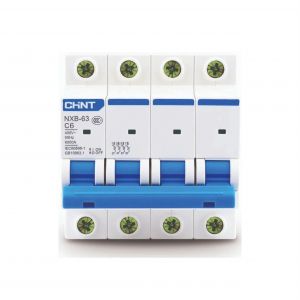 LLAVE TERMICA TETRAPOLAR 4X6A 6KA CURVA C CHINT