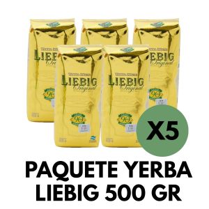 PAQUETE YERBA LIEBIG 500 GR X 5 UNIDADES - Vista 1