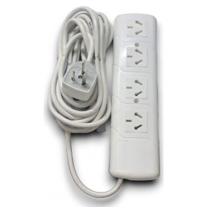 PROLONGADOR ZAPATILLA 4 TOMAS ESPECIAL C/CABLE 5 MTS EXULTT