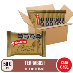 ALFAJOR TERRABUSI CLASICO 50 GR X 48 UNIDADES