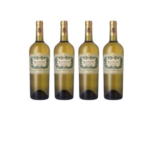 VINO RUTINI SAUVIGNON BLANCO 750 CC X4