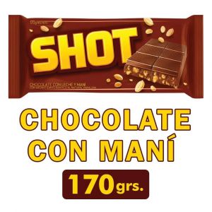 CHOCOLATE SHOT TABLETA 170 GR - Vista 1