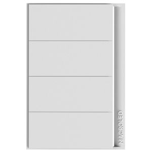 TECLA SMART TOKIO MACROLED 4 CANALES PULSADOR CON CAPACITOR