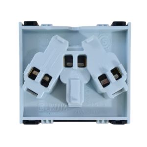 MODULO TOMA CORRIENTE 20A DOBLE MODULO JELUZ PLATINUM - Vista 7