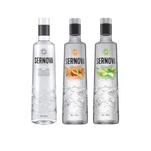 VODKA SERNOVA + TROPICAL PASSION + SWEET APPLE PEAR 700 CC