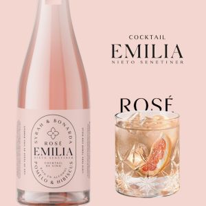 COCKTAIL EMILIA ROSE 750 ML - Vista 3