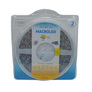 CINTA LED 72W 24V 5050 IP 66 X 5 MTS MACROLED - Vista 2