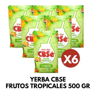 YERBA CBSE FRUTOS TROPICALES 500 GR X 6 UNIDADES - Vista 1