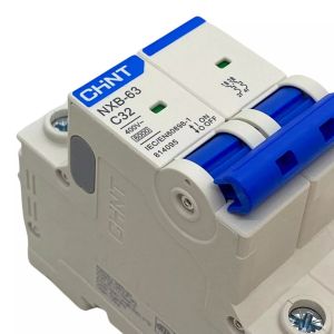 LLAVE TERMICA BIPOLAR 2X32A 6KA CURVA C CHINT - Vista 3