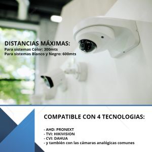 JUEGO BALUN HD PASIVO VIDEO PRONEXT X 4 UNIDADES - Vista 2