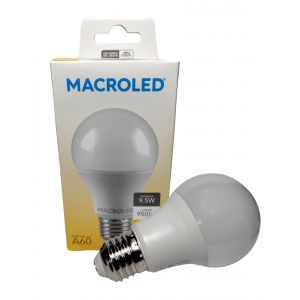 LAMPARA BULBO LED 9.5W E27 220V MACROLED - Vista 2
