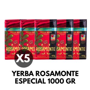 YERBA ROSAMONTE ESPECIAL 1000 GR X 5 UNIDADES - Vista 1