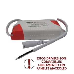 DRIVER DE EMERGENCIA PARA PANELES LED 6W 12W 18W 24W MACROLED - Vista 6