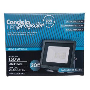 REFLECTOR LED 20W EXTERIOR CANDELA - Vista 1