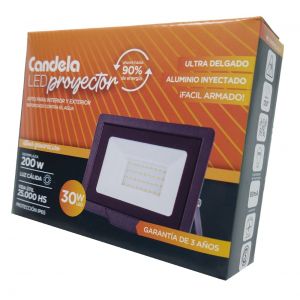 REFLECTOR LED 30W EXTERIOR CANDELA - Vista 5