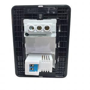 LLAVE LUZ DIMMER VARIADOR VENTILADOR Y 1 PUNTO JELUZ VERONA MITO BL/NG - Vista 2