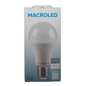 LAMPARA BULBO LED 14.5W E27 MACROLED - Vista 3