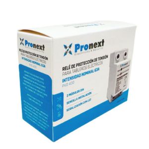PROTECTOR DE TENSION RIEL DIN ANALOGICO 63AMP RIEL DIN PRONEXT - Vista 2