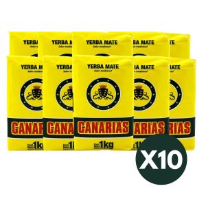 YERBA MATE CANARIAS 1KG X 10 UNIDADES - Vista 1