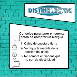 ALARGUE PROLONGADOR NEGRO 3X1.5 MM X 20 METROS - Vista 2