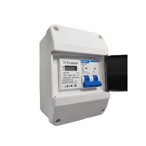 TABLERO + TERMICA 2X32 + MEDIDOR MONOFASICO CON RESET 65A WIFI WA 3000 PRONEXT - Vista 1