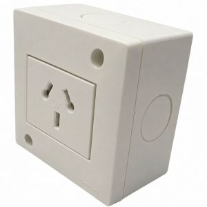 SET ARMADO CAJA SUPERFICIE 1 TOMA ESPECIAL CAMBRE SIGLO XXII BLANCO
