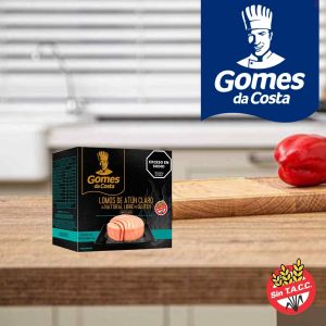 LATA DE LOMO ATUN CLARO AL NATURAL GOMES 170 GR X 24 UNIDADES - Vista 5