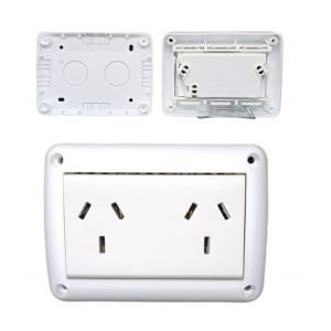 SET ARMADO 1 TOMA DOBLE STIK SUPERFICIE EXULTT - Vista 3