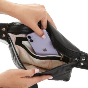 RIñONERA MUJER ECOCUERO CRUZADA URBANA CON CORREA REGULABLE ALASKA LIBERTA - Vista 8