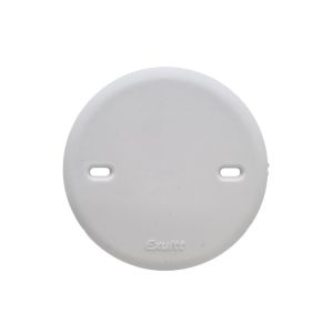 TAPA CIEGA BLANCA OCTOGONAL CHICA 106MM EXULTT