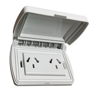 CAPSULADA EXTERIOR RIGIDA TOMACORRIENTE DOBLE ESPECIAL EXULTT