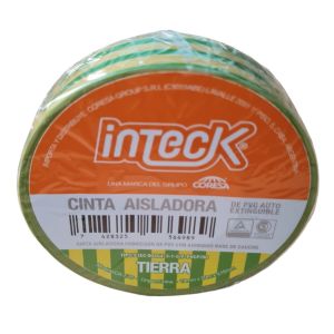 CINTA AISLADORA PVC 20 MTS INTECK - Vista 24