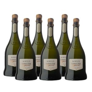 VINO ESPUMANTE NORTON COSECHA ESPECIAL CHAMPAGNE EXTRA BRUT 750 ML X 6 UNIDADES